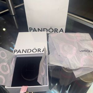 Pandora Black and White Jewelry Box only